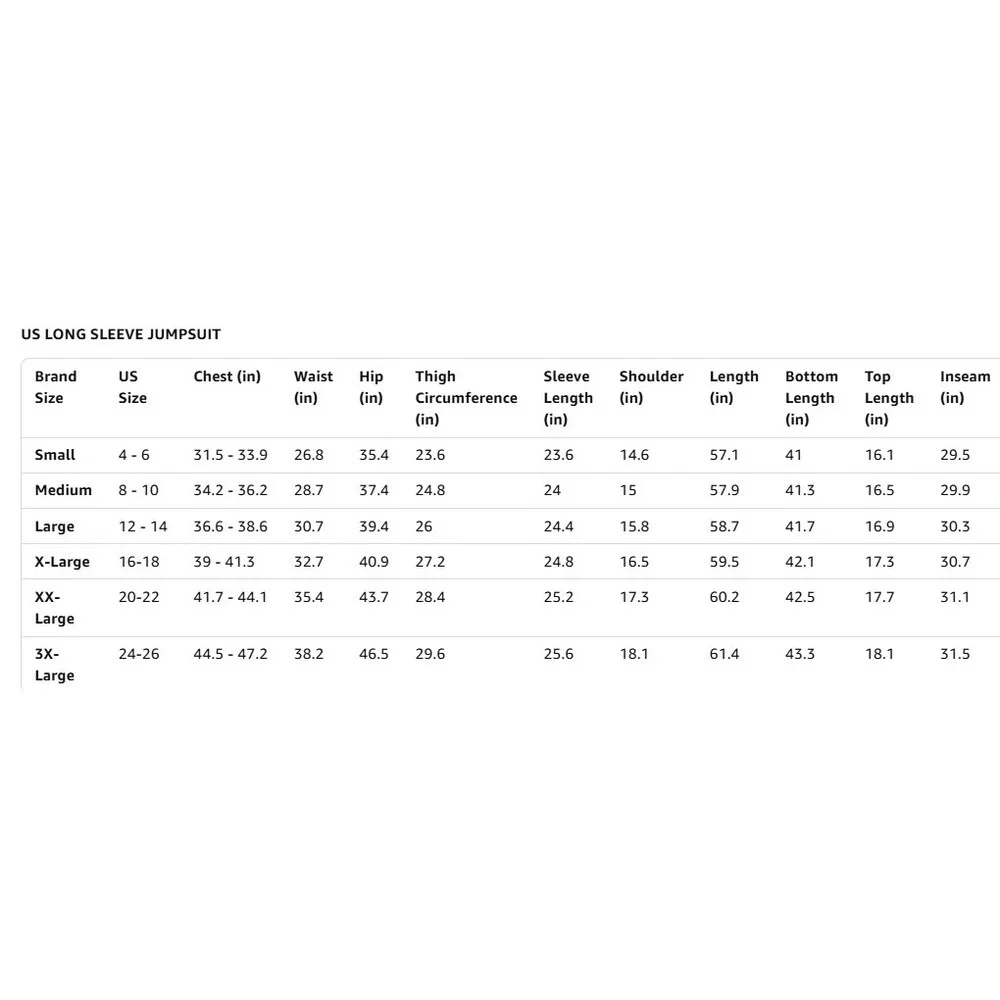Jumpsuits for Women Elegant Sexy Long Sleeve Long Straight PantS, SMALL, White - Picture 4 of 4